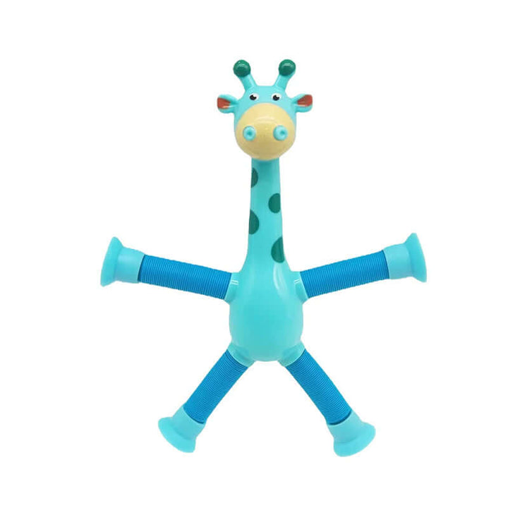Fleksibelt Giraflegetøj med Sugekop til Børn