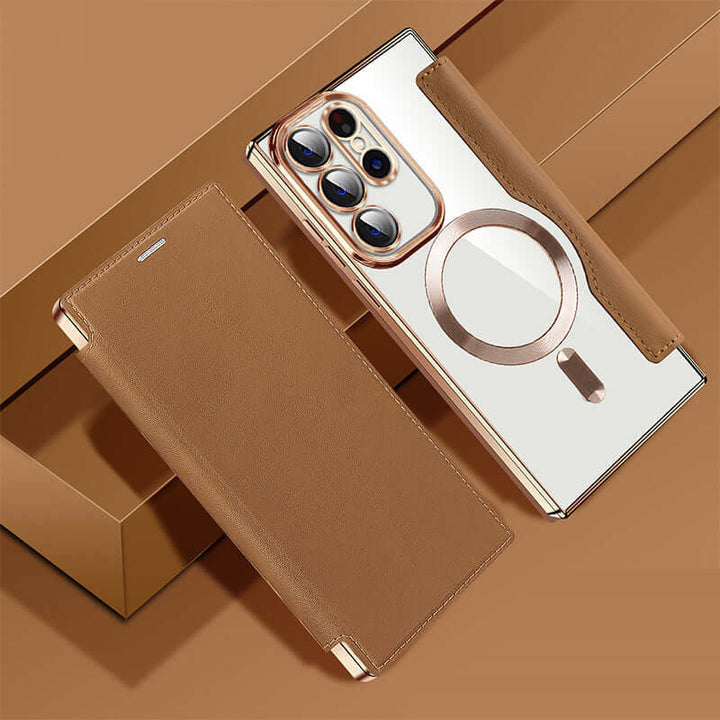 Samsung Læder Cover med Kortholder