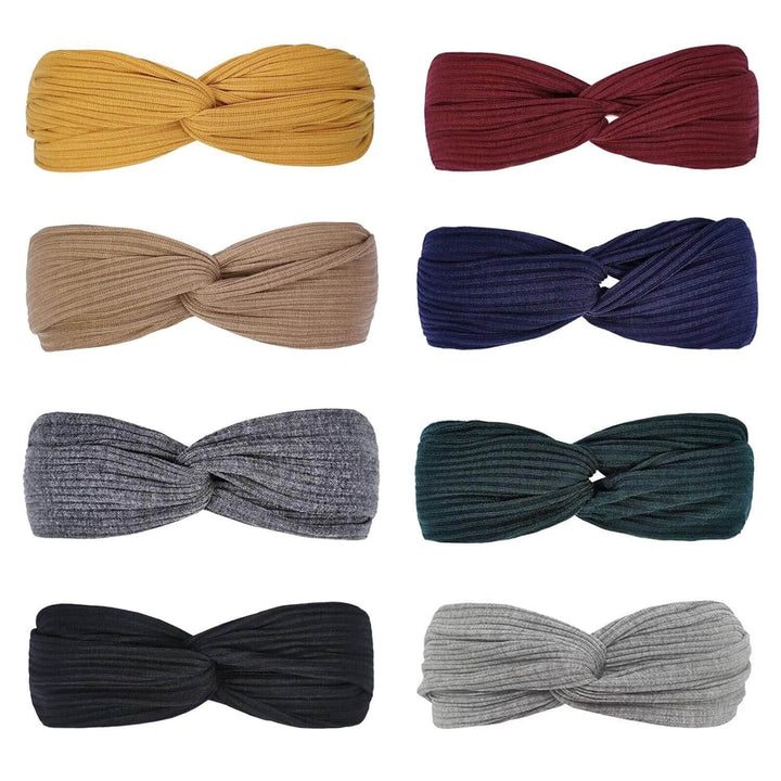 Boho Twist Hårbånd til kvinder: Elastisk og Trendy