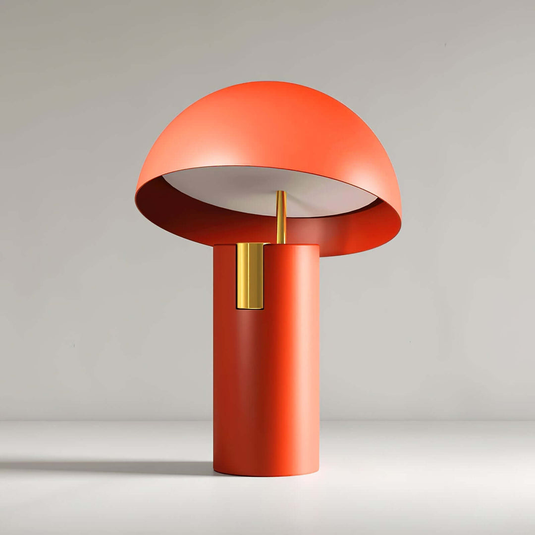 Moderne designer bordlampe med drejelige cylindre