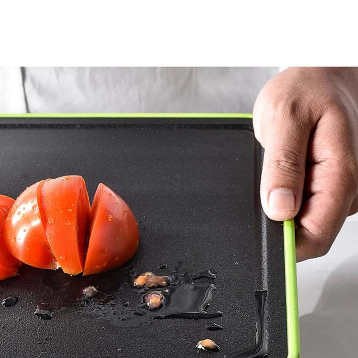 4-i-1 Optønings- og Skærebræt - Multifunktionel Køkkenhjælper