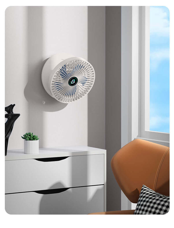 Bærbar foldbar USB-ventilator med 3 hastigheder
