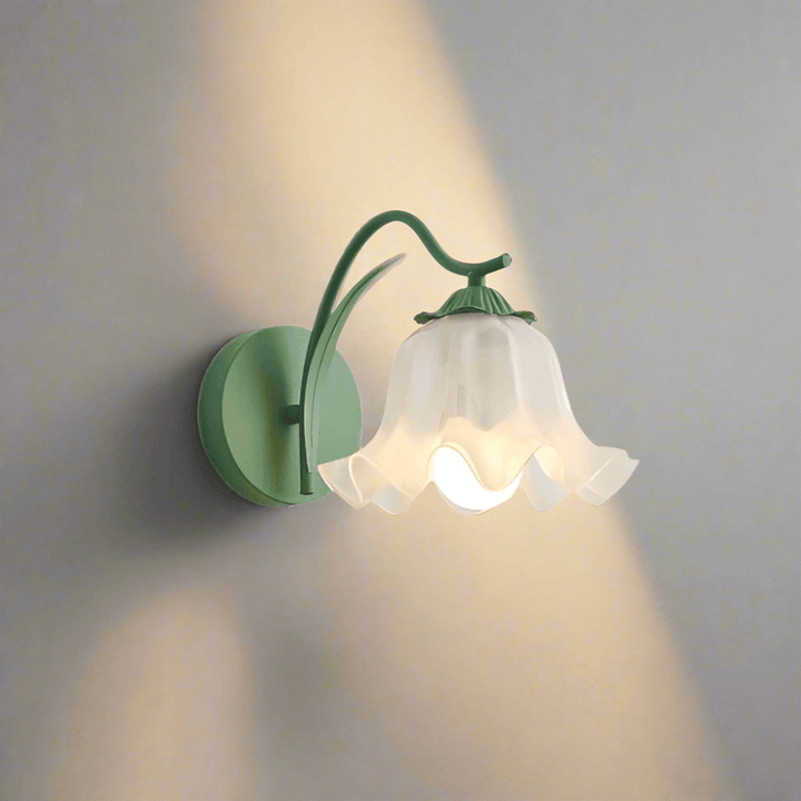 Retro Blumet Væglampe Design