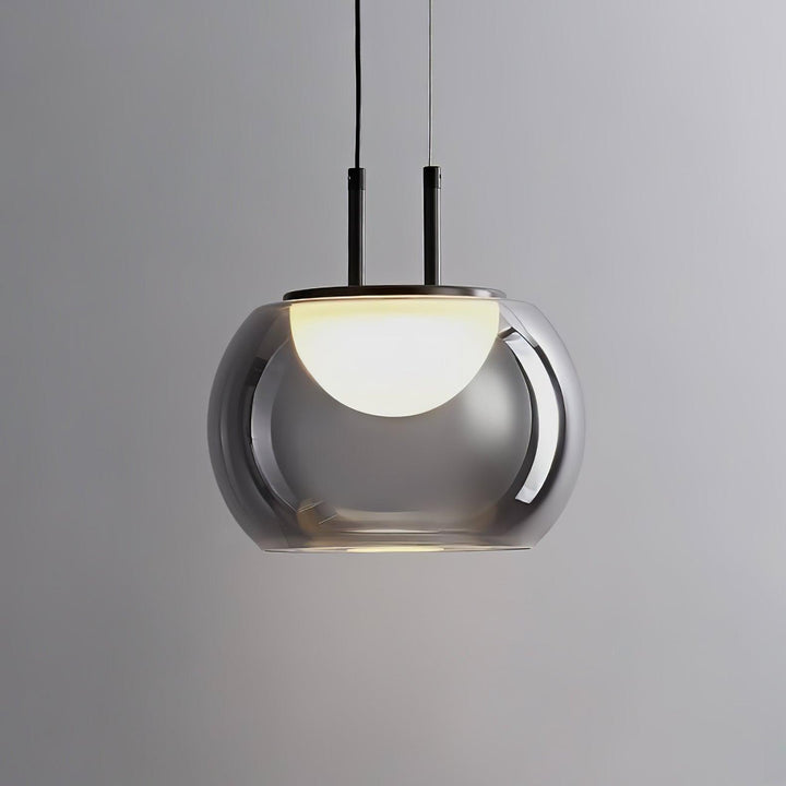 Moderne Halo Pendelophæng, 3-flamme