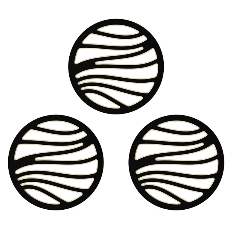 6 stk. varmeunderlag - moderne design