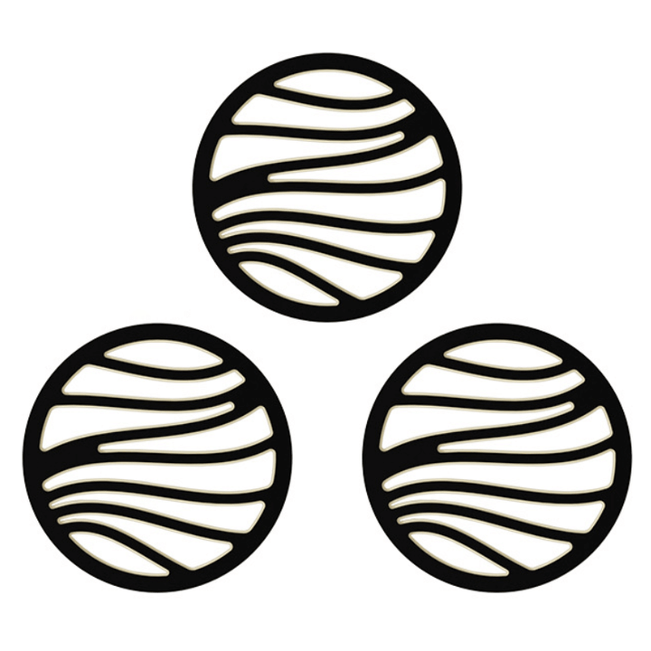 6 stk. varmeunderlag - moderne design