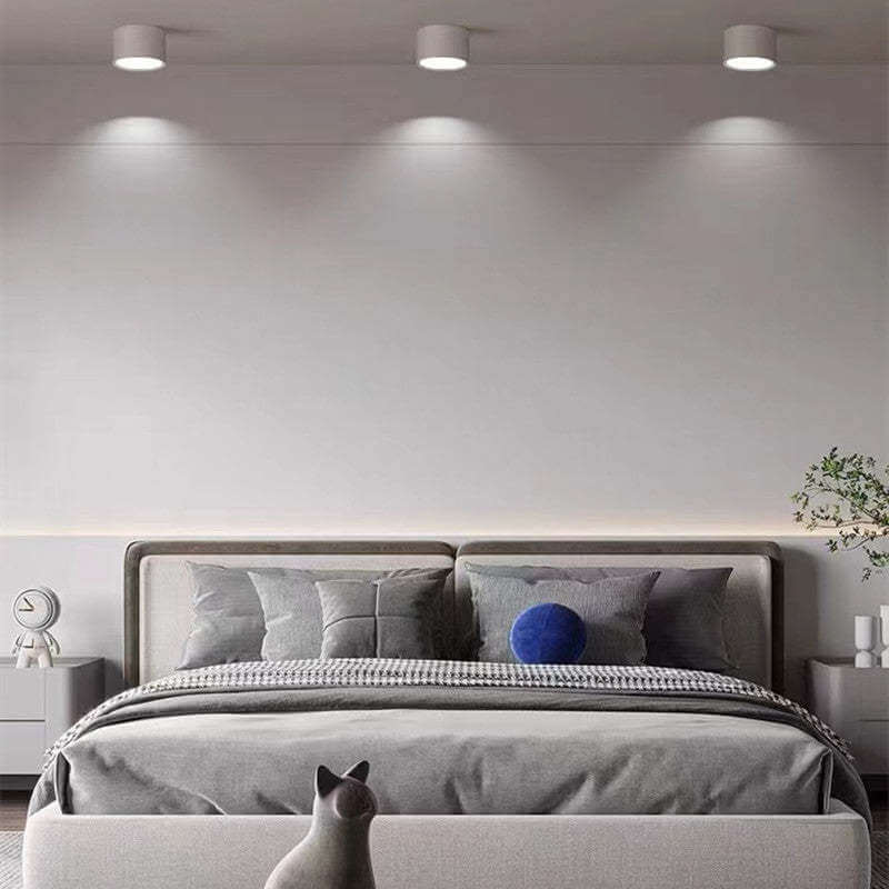 Moderne LED Loftslys i Morandi Stil