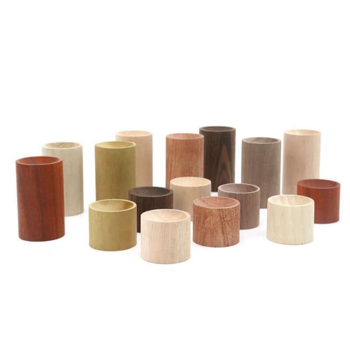 3-pak træ aroma diffusere - naturlig duftspredning