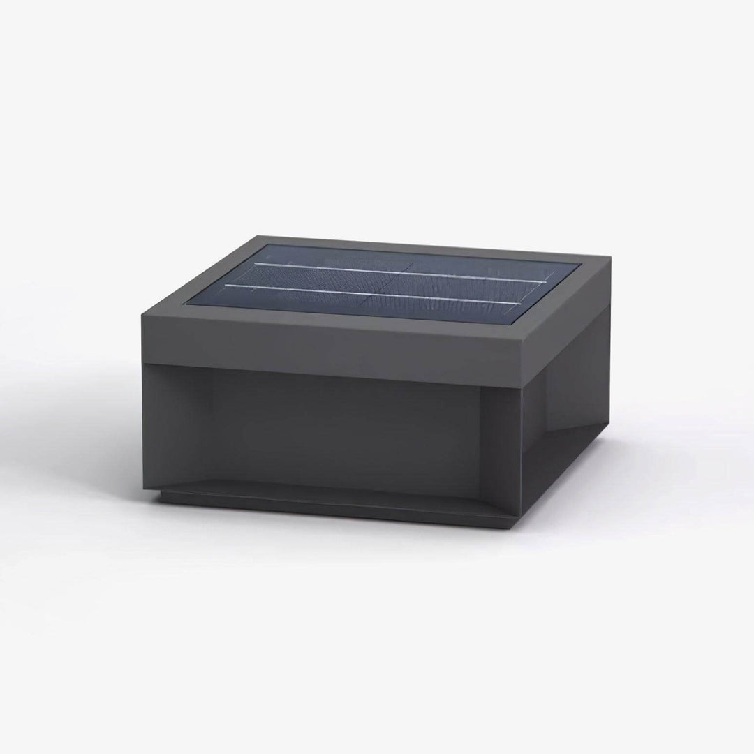 Solar udendørs pullertlampe - vejrbestandig