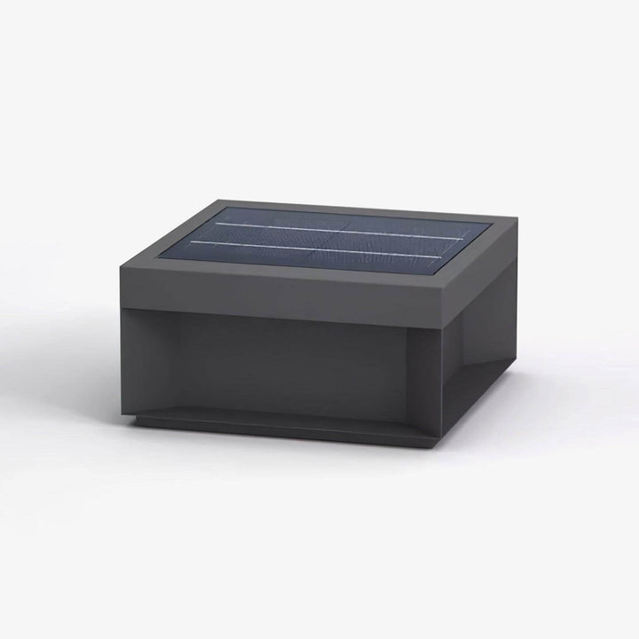 Solar udendørs pullertlampe - vejrbestandig