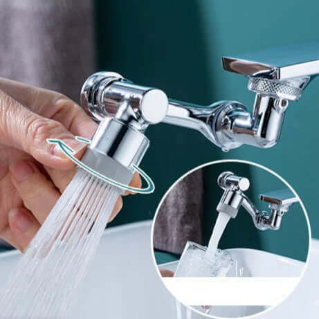 Fleksibel 1080° Vandhaneadapter til Køkken & Bad