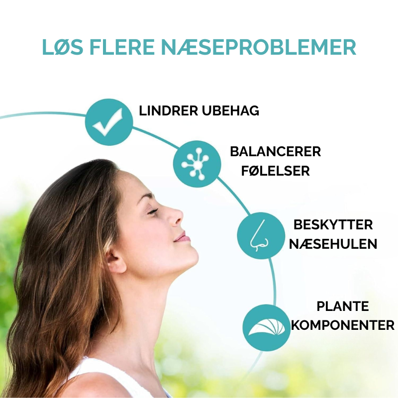 Bruger anvender lungerenser spray. Giver friere luftveje og lindrer hoste ved astma og KOL. Bedre sundhed.