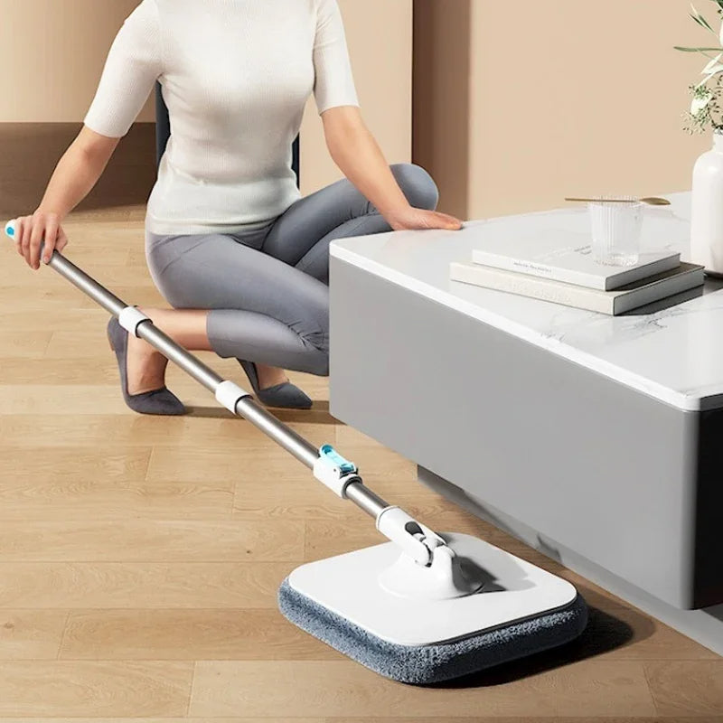 Mikrofibermoppe til grundig og hygiejnisk rengøring af gulve. Fjerner effektivt snavs.