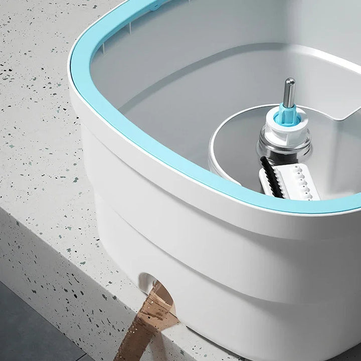 Ergonomisk gulvmoppe med robust håndtag for komfortabel og nem hjemmerengøring.