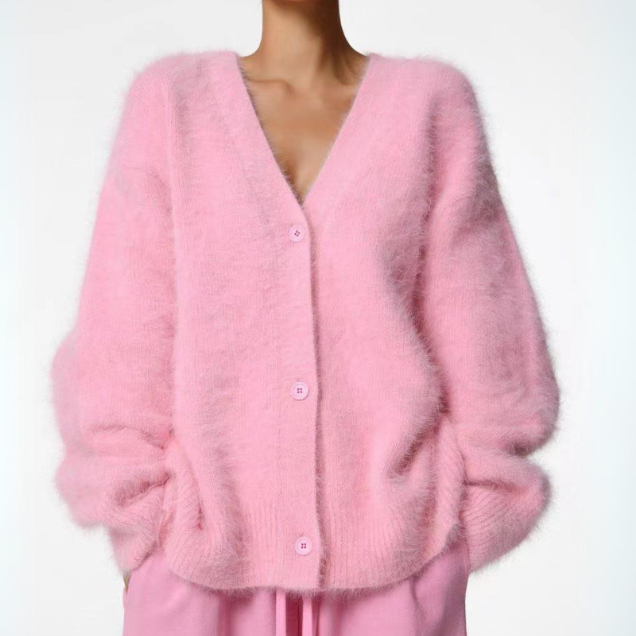 Mørkegrå dame cardigan; elegant og alsidig til kvinder, perfekt til kølige dage.