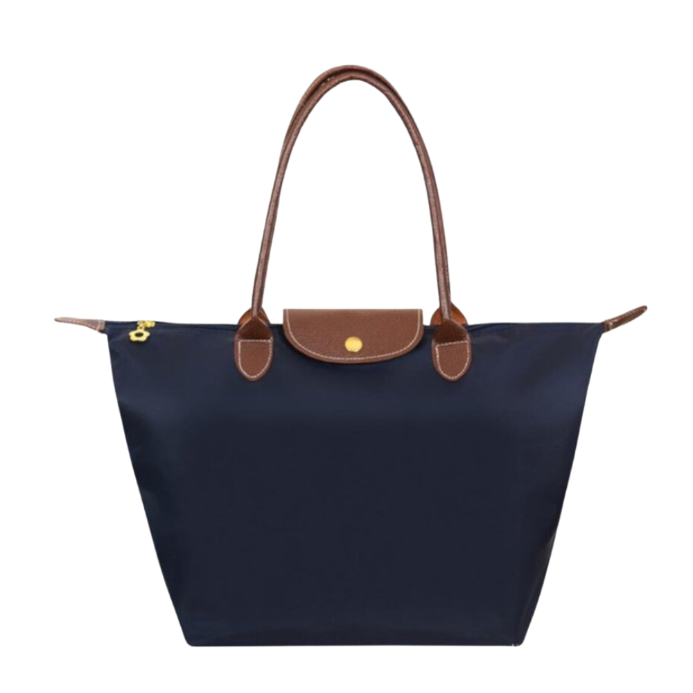 Grøn elegant dametaske med schedel mønster, justerbar crossbody rem og plads til det essentielle.
