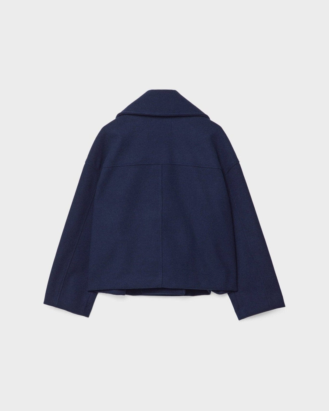 Højmode dobbeltbrystet kort jakke til kvinder, elegant design der udstråler stil.