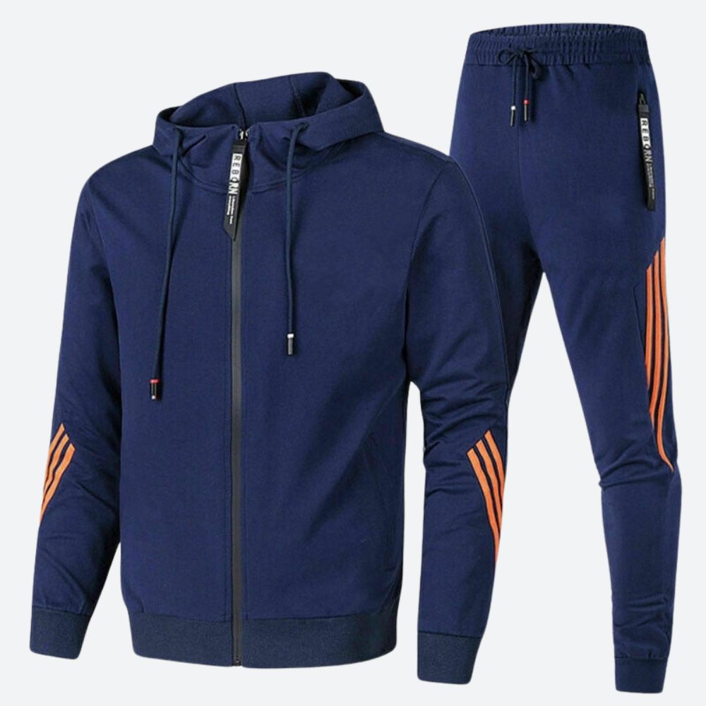 Mænds elegante hverdagssæt. Stilfuldt og komfortabelt herretøj, perfekt til business casual og fritidsbrug.