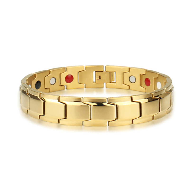 Stilfuldt magnetisk armbånd til mænd i minimalistisk design, et alsidigt hverdagstilbehør.