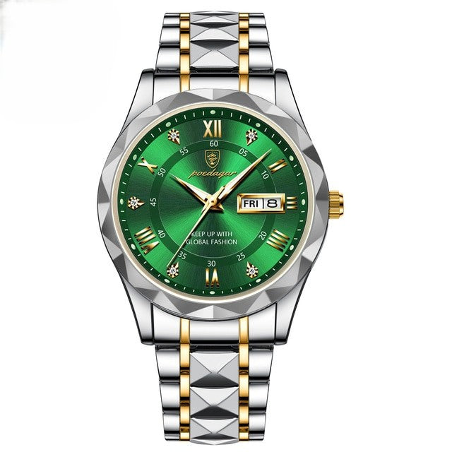 Vandtæt Hugo herreur, en moderne gave. Elegant armbåndsur til mænd med et tidløst look.