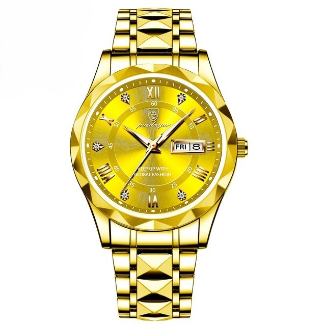 Høj kvalitet herreur, vandtæt og elegant. Et moderne og tidløst armbåndsur til mænd.