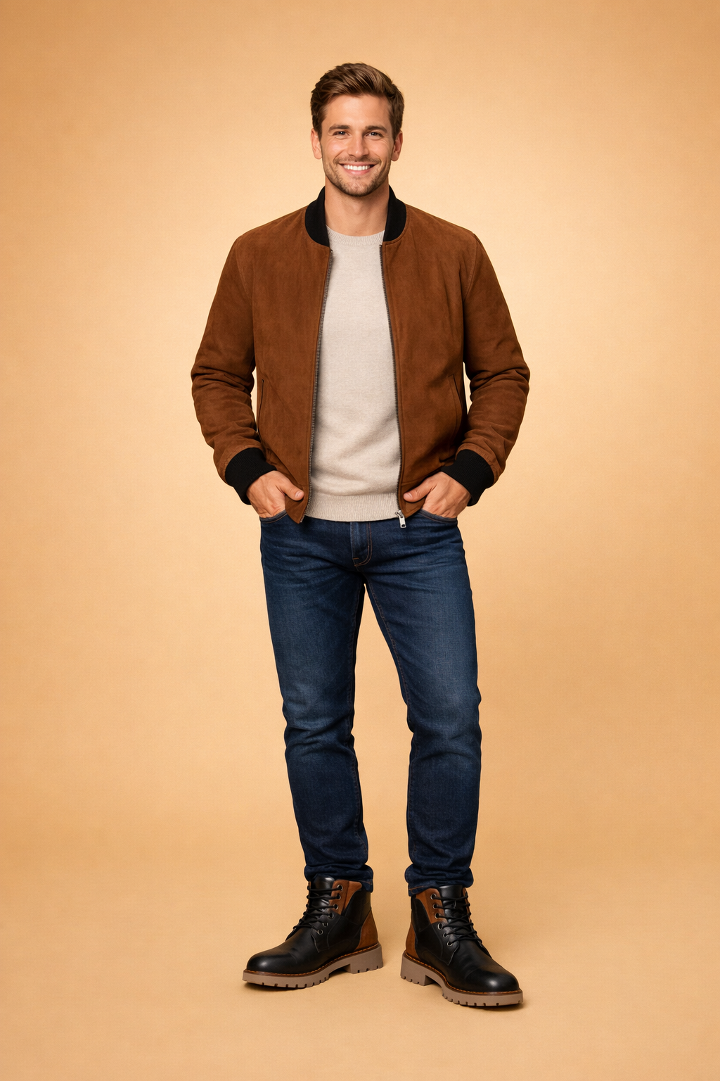 Klassiske herrestøvler, elegante og komfortable hverdagssko. Perfekt til moderne herremode og business casual stil.