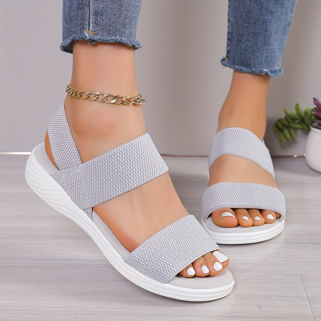 Ortopædiske damesandaler med sublim fodstøtte og elegant design, ideel til sommerbrug.