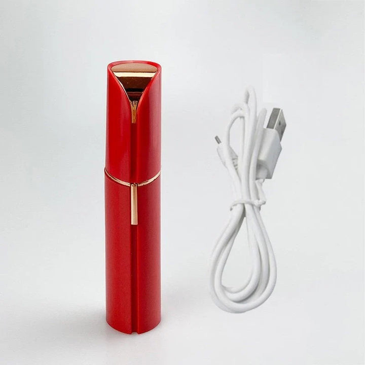 Elegant, trådløs epilator til kvinder, genopladelig, for skånsom hårfjerning og silkeblød hud.