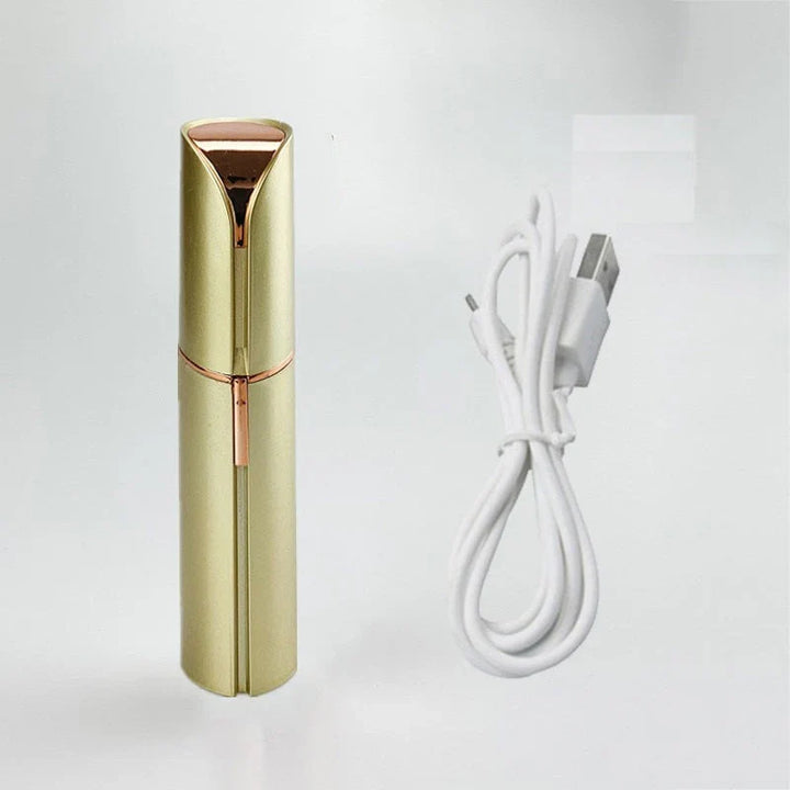 Elegant, trådløs epilator til kvinder, genopladelig, for skånsom hårfjerning og silkeblød hud.