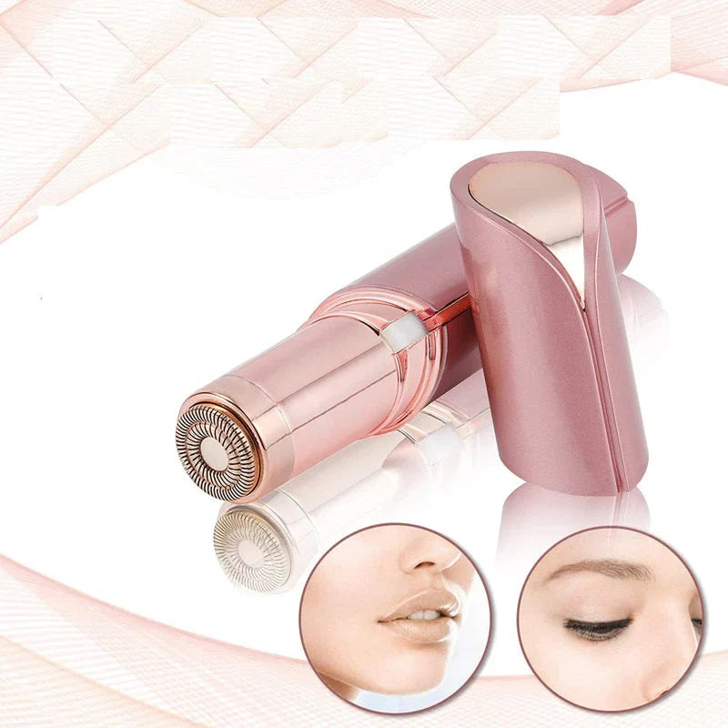 Elegant, trådløs epilator til kvinder, genopladelig, for skånsom hårfjerning og silkeblød hud.
