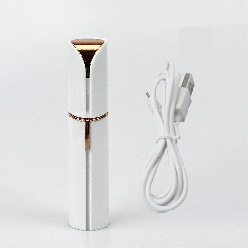 Elegant, trådløs epilator til kvinder, genopladelig, for skånsom hårfjerning og silkeblød hud.