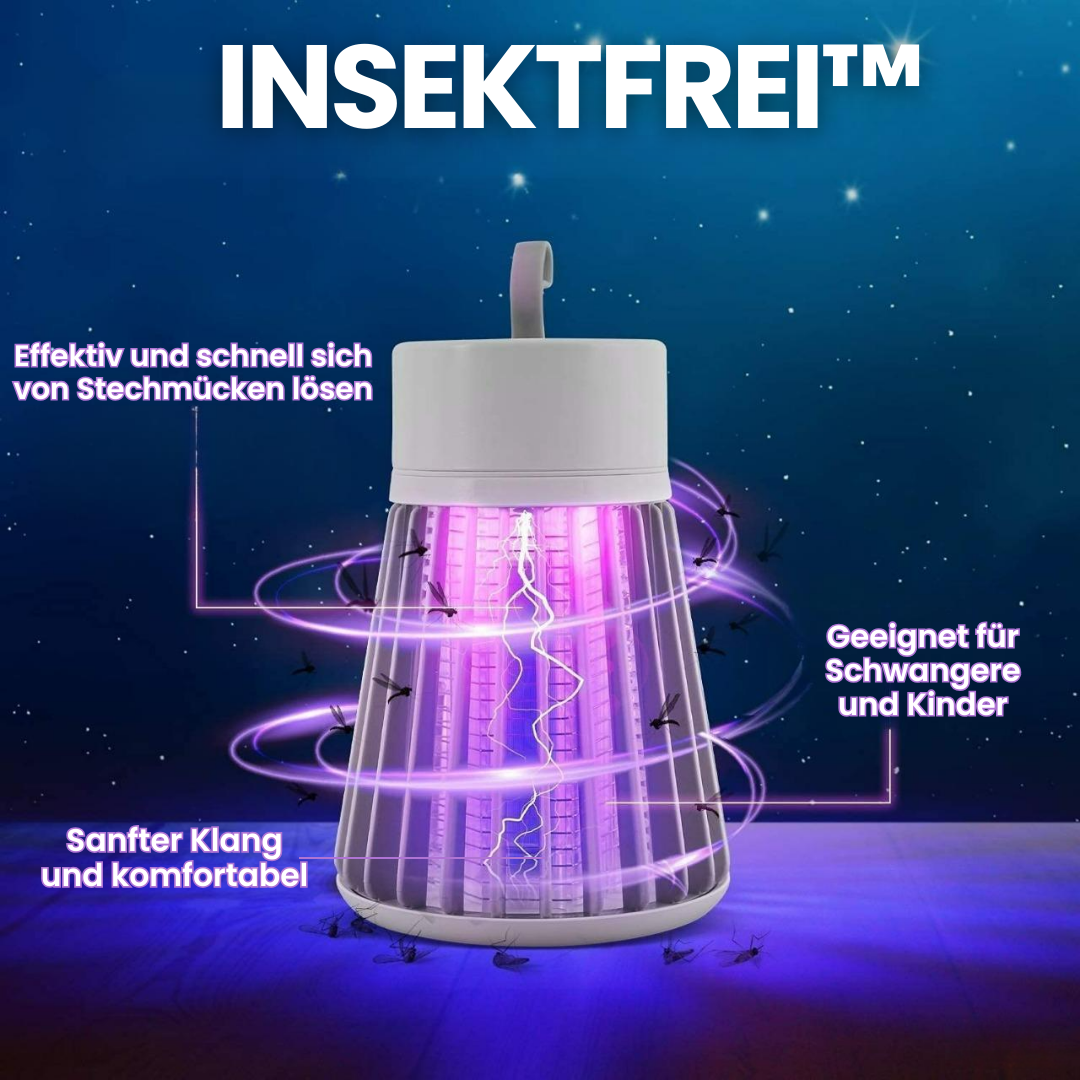 Elektrisk UV-myggefælde med morderne design, velegnet til inde- og udebrug, effektiv insektbeskyttelse.