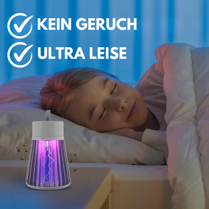 Elektrisk UV-myggefælde med morderne design, velegnet til inde- og udebrug, effektiv insektbeskyttelse.