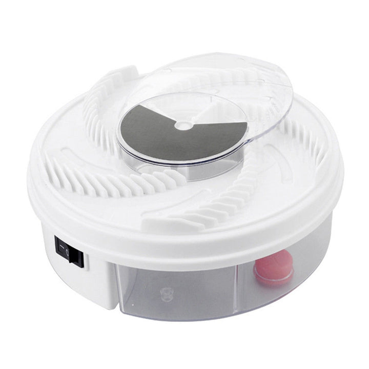 Elektrisk fluefanger, USB-drevet, ingen gift, moderne og kompakt, fanger insekter lydløst indendørs.