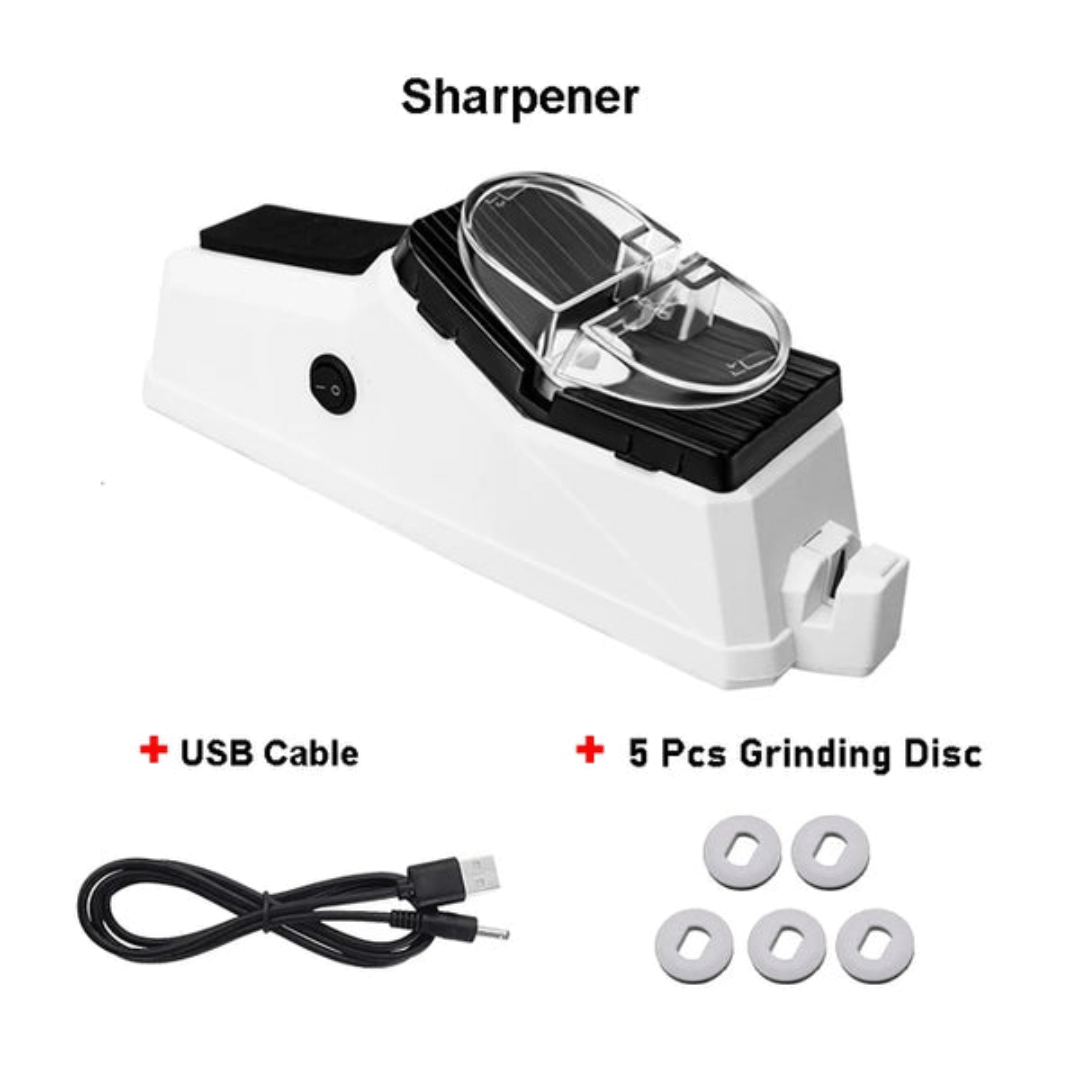 Professionel elektrisk køkkenknivsliber for skarpe og holdbare knive. Et must-have køkkenredskab.