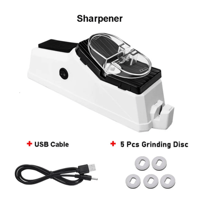 Professionel elektrisk køkkenknivsliber for skarpe og holdbare knive. Et must-have køkkenredskab.