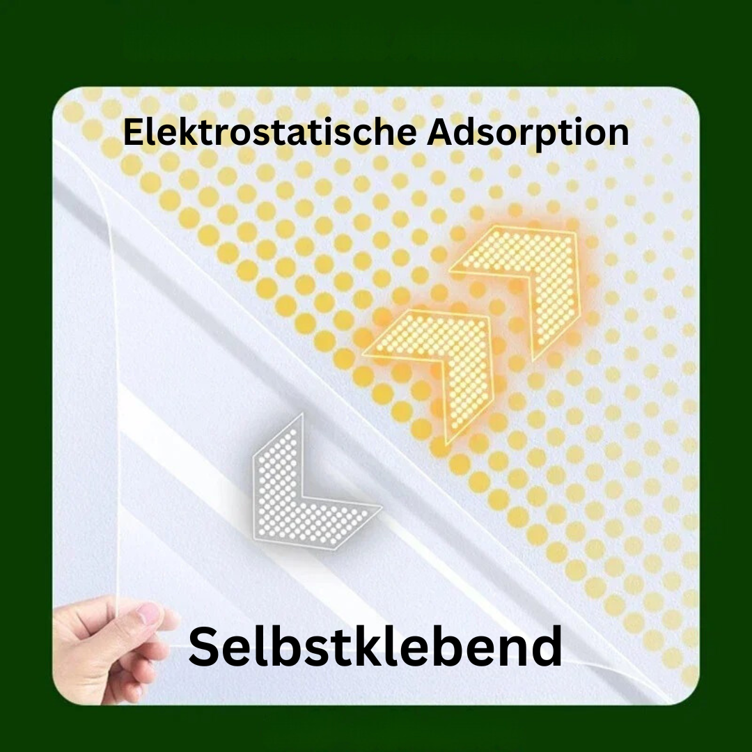 Elektrostatiske vægklistermærker for stilfuld dekoration, let aftagelige, passer perfekt ind i ethvert hjem eller kontor.
