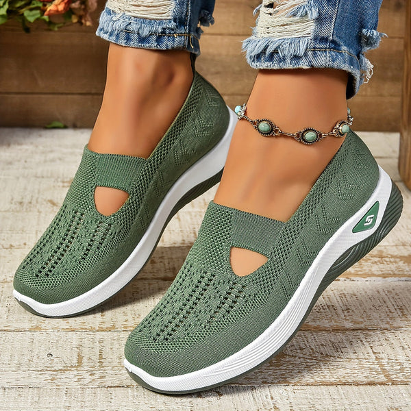 Elin letvægts slip-on damesko, der giver komfort hele dagen. Perfekte hverdagssko.