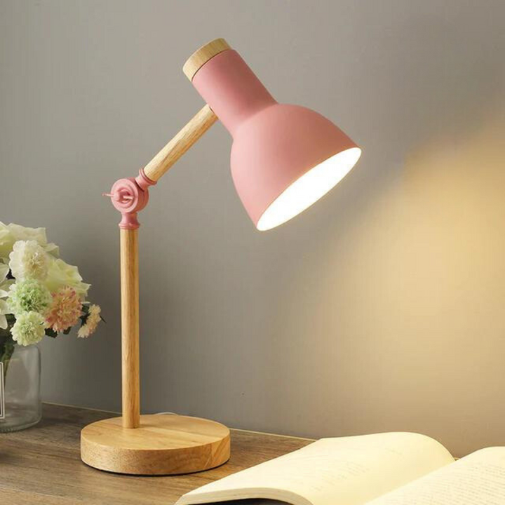 Elegant foldbar Glowcraft bordlampe, der giver indirekte, blød belysning. Moderne design til hjemmets indretning.
