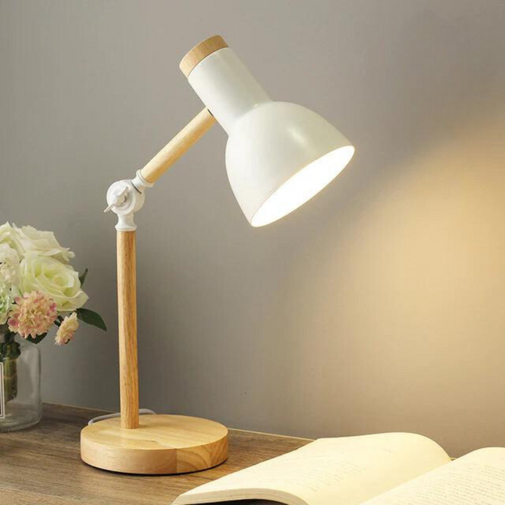 Glowcraft LED bordlampe med innovativ foldbar funktion. Leverer blødt, indirekte lys til ethvert rum.