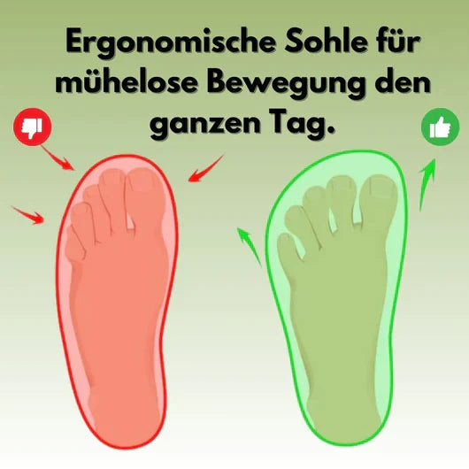 Ergonomiske barfodssko med rummeligt design, ideelle til naturlige bevægelser i hverdagen, komfortable og ledskånende