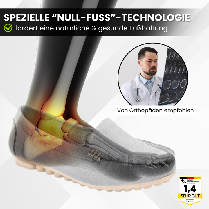 Ergonomiske damesko med skridsikre såler, ideelle for smertefri komfort i forskellige farver.
