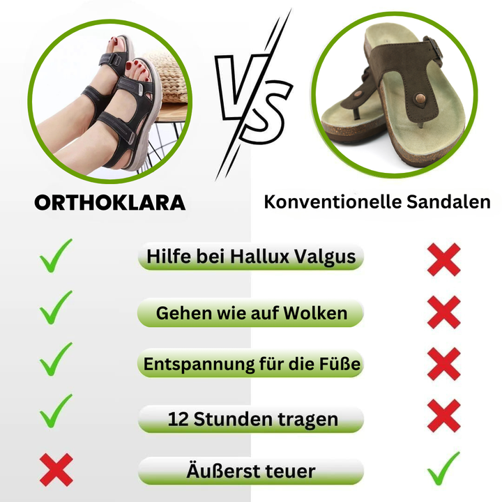 Ergonomiske dame-sandaler med skridsikker sål, stilfulde, komfortable, fremmer fodsundhed, ideelle til enhver lejlighed