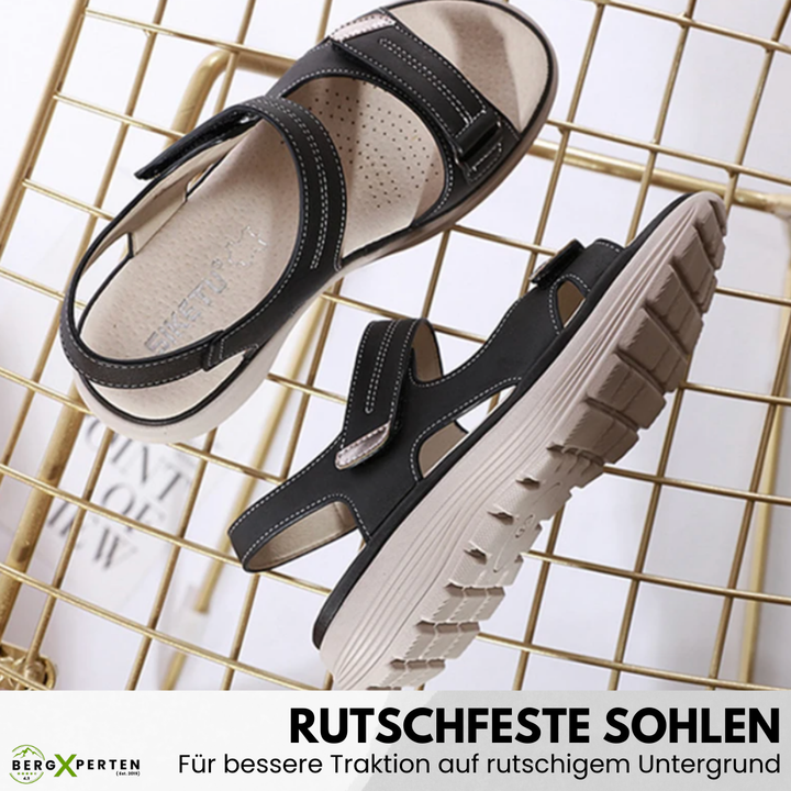 Ergonomiske dame-sandaler med skridsikker sål, stilfulde, komfortable, fremmer fodsundhed, ideelle til enhver lejlighed