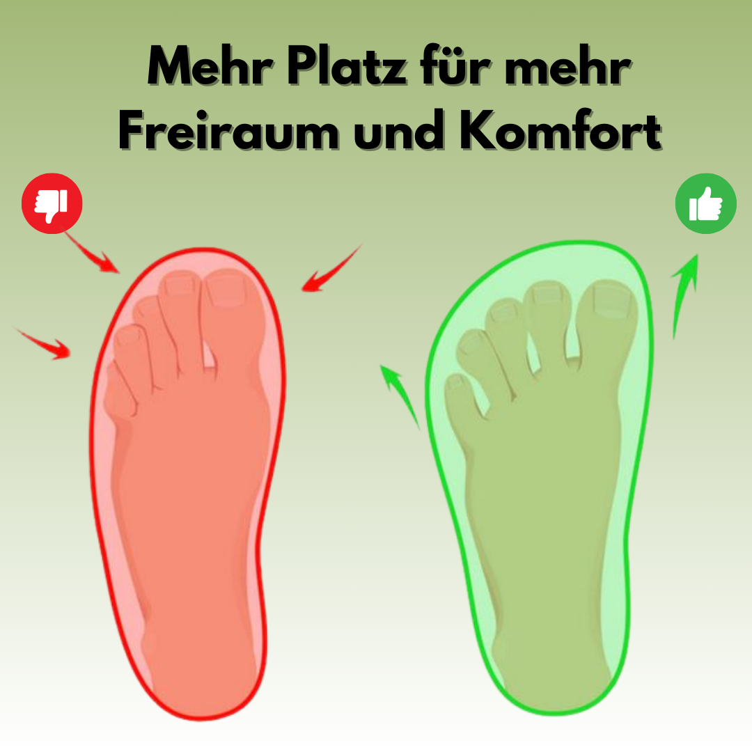 Alpaca Hallux Valgus læder barfodssko for optimal komfort og smertefrihed