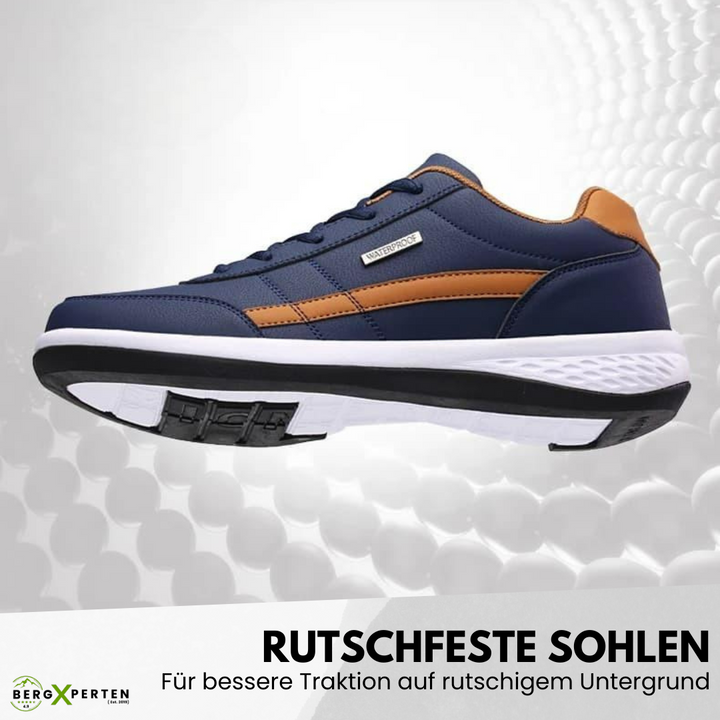 OrthoX Fit sko vist fra siden, med fokus på det ergonomiske design.