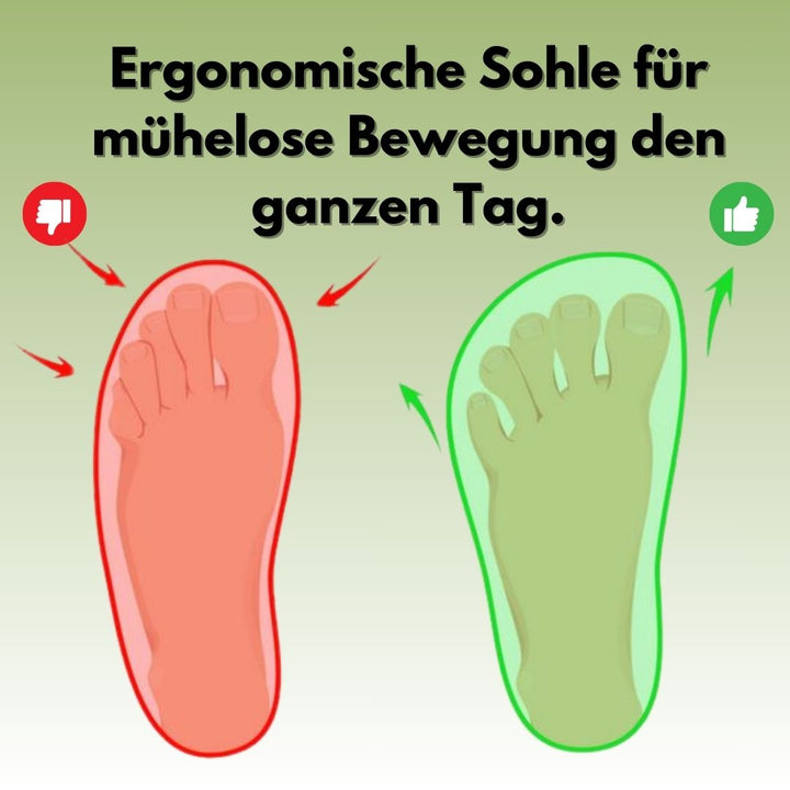 OrthoX Fit ergonomiske sko for maksimal komfort og støtte hele dagen.