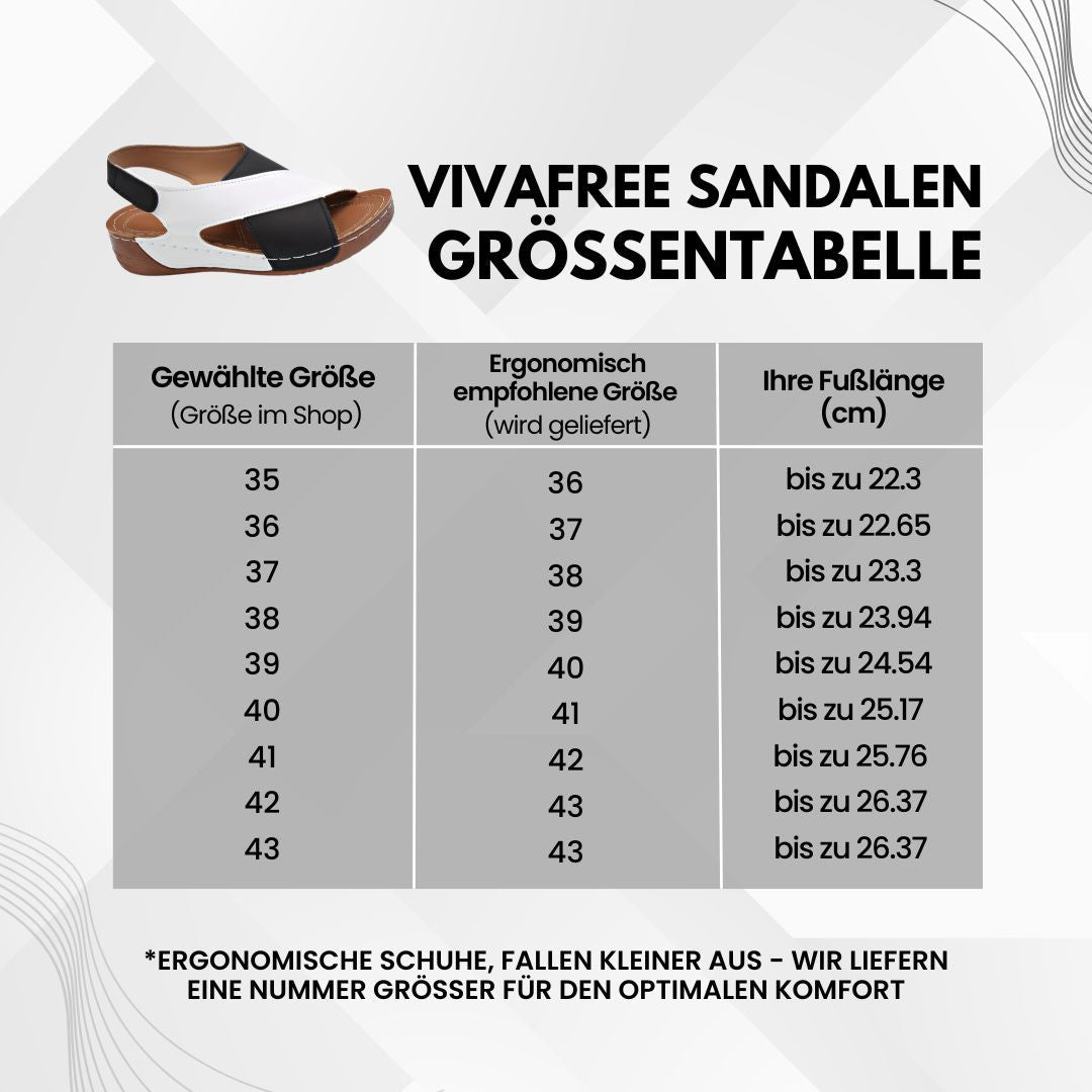 Ergonomiske, skridsikre VivaFree sandaler i beige for ultimativ komfort.