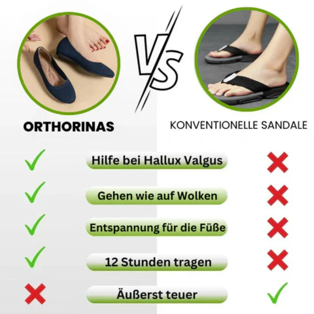 Ergonomiske skridsikre ballerinaer med elegant design, EVA-materiale og skridsikker sål for optimal komfort.