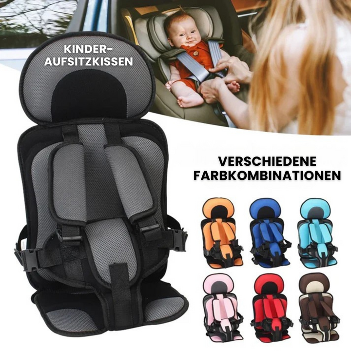 SafeRide autostol – Ergonomisk og sikker autostol med forstærket sidekollisionsbeskyttelse og justerbar hoved- og nakkestøtte